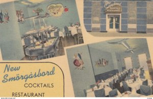 WASHINGTON DC, 1930-40s; New Smorgasbord Restaurant