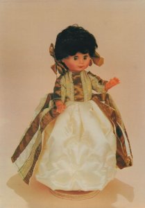 Carmarthenshire 18th Century Welsh Toy Doll Bridal Fashion Postcard