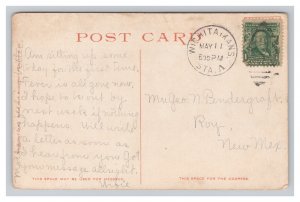 U. S. Government Indian Scout Fort Apache Ariz. Postcard