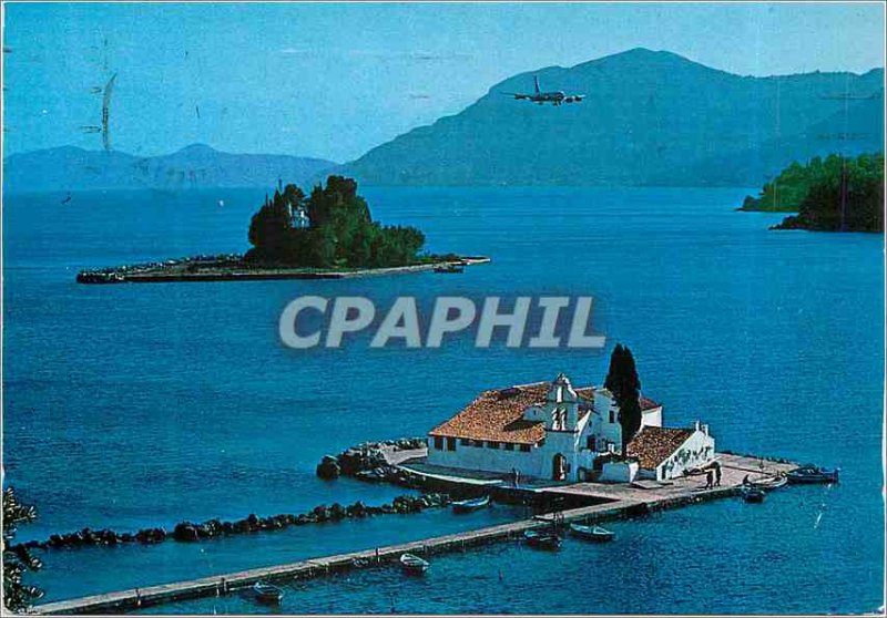 Postcard Modern Corfu Our Lady of Vlachernas