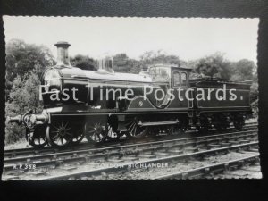 Old RPPC - Gordon Highlander Steam Train, GNSR (Full Engine Details Shown)