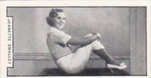 B A T Cigarette Card Modern Beauties No 35 Jeanette Smalley