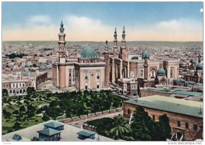 RP, Sultan Hassan And El Riffai Mosque, CAIRO, Egypt, Africa, 1920-1940s