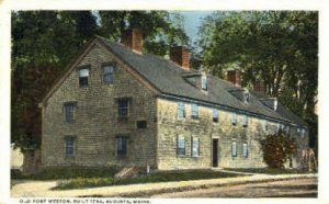 Old Fort Weston in Augusta, Maine