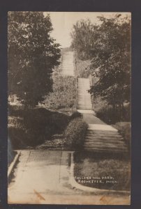 Rochester MINNESOTA RPPC 1909 COLLEGE HILL PARK Stairways MN