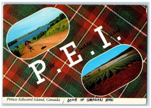 c1960's Home of Shannon Hoon Prince Edward Island Tartan Canada Postcard