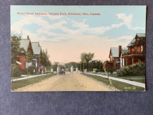 Victoria Park Kitchener Ontario Canada Litho Postcard H2033082917