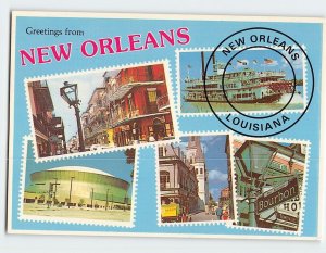 M-164724 Greetings from New Orleans Louisiana USA