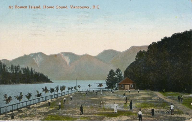 Bowen Island Howe Sound Vancouver BC British Columbia Postcard