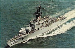 US Navy Ship - U.S.S. McCloy [FF-1038]