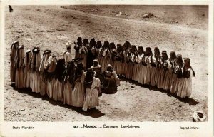 CPA AK Danses berberes MAROC (825348)
