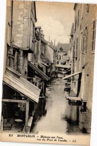 CPA MONTARGIS-Maisons sur l'eau rue du Pont de Louche (185257) 