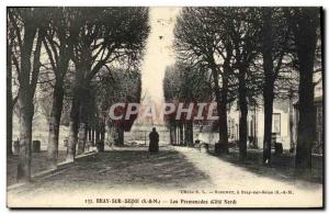 Old Postcard Bray Sur Seine Walks