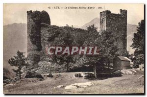 Postcard Old Luz Le Chateau Sainte Marie