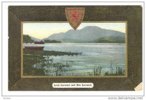 Coat Of Arms, Loch Lomond & Ben Lomond, Scotland, UK 1900-1910s