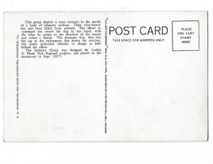 The Infantry Group War Monument on Lincoln Monument Springfield Illinois