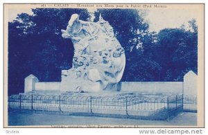 Monument Aux Morts Pour La Patrie, Calais (Pas-de-Calais), France, 1900-1910s