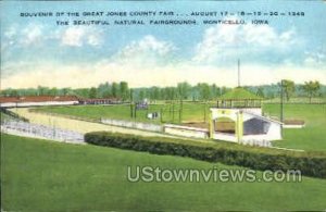 Great Jones County Fair 1949 - Monticello, Iowa IA