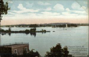 Thousand Islands NY Lighthouse c1910 Postcard