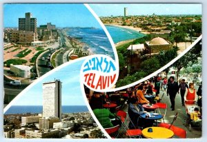 TEL-AVIV multiview ISRAEL 4x6 Postcard