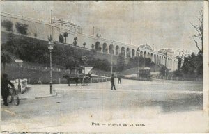 CPA Pau Avenue de la Gare FRANCE (1124329)