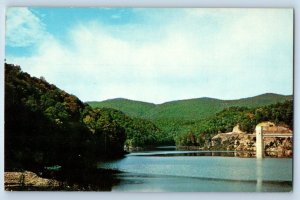 1960 Haysi Virginia Vintage Postcard John Flannigan Dam Exterior View Unposted