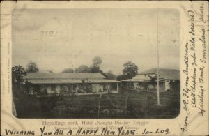 Indonesia Herstellings-oord Hotel Nongko Djadjar Tengger 1909 Used Postcard