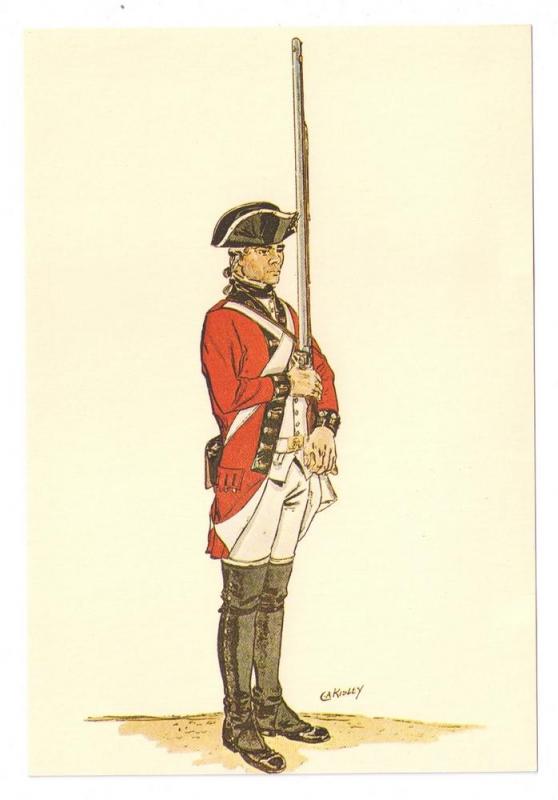 Battalion Soldier British 64th Regiment of Foot 1779