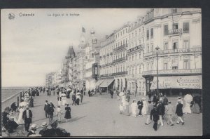 Belgium Postcard - Ostende - La Digue Et Le Bodega     RS8663