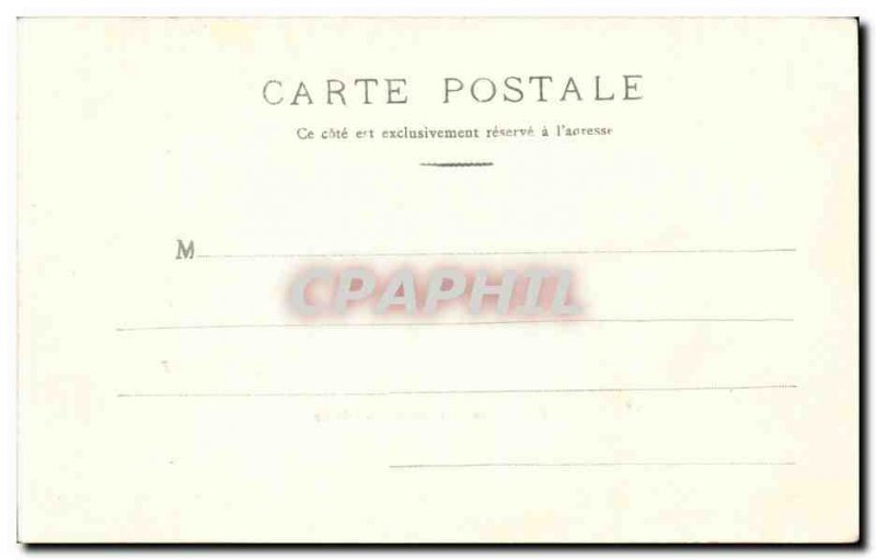 Postcard Old Saumur Rene King Square