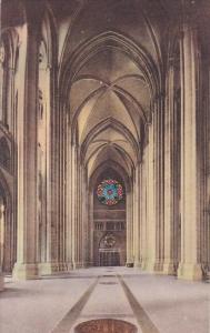 The Cathedral Of Saint John The Divine The Nave Looking West New York City Ne...