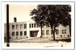 c1910's North School Building Storm Lake Iowa IA RPPC Photo Antique Postcard