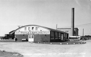 Kirkland Illinois Perro Enameling Tuttle and Kift Plant Real Photo PC AA72731