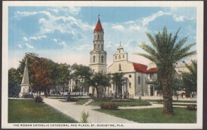 Florida St. Augustine The Roman Catholic Cathedral and Plaza Dec 8th, 1796 ~ WB
