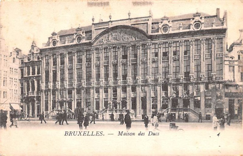 Maiso des Ducs Bruxelles Belgium Unused 