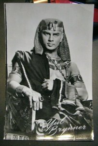 Yul Brynner Postcard Actor Actress Movie Star Hollywood