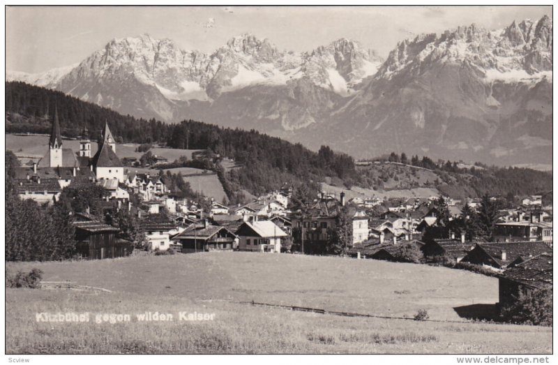 RP; KITZBUHEL gegon wilden Kaiser, TIROL, Austria, PU-1947