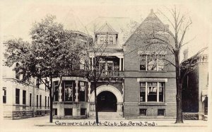 Real Photo Postcard Commercial Athletic Club in South Bend, Indiana~125785