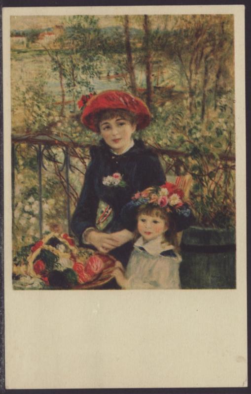 On the Terrace,Renoir Painting