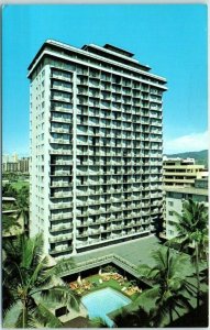 Postcard - Waikiki Village Hotel - Honolulu, Hawaii