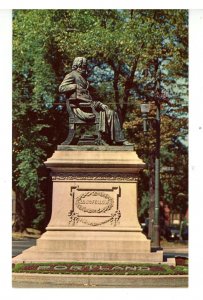 ME - Portland. Longfellow Statue