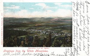 Vintage Postcard 1906 Bethlehem From Mt. Agassiz White Mountains Greetings N. H.