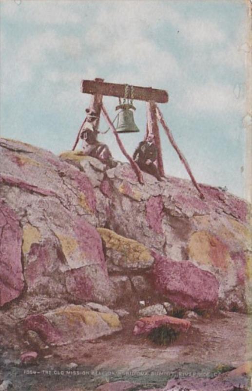 California Riverside The Old Mission Bell On Rubidoux Summit