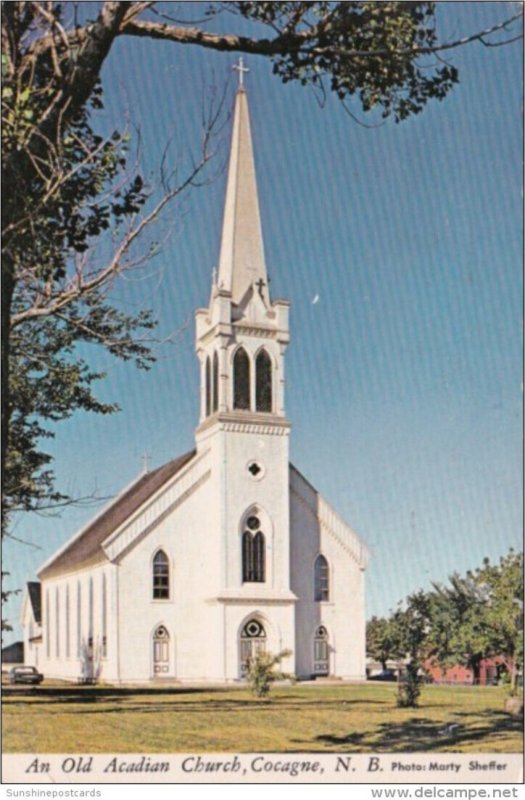 An Acadian Church Built 1896 Cocagne New Brunswick Canada