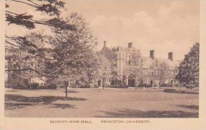 New Jersey Princeton Seventy Nine Hall Princeton University Albertype