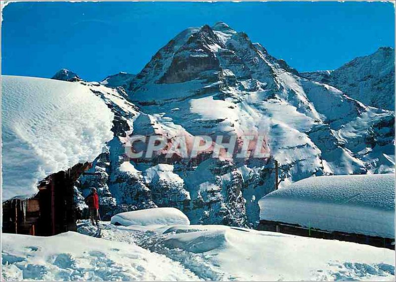 Postcard Modern Die Jungfrau 4158 m