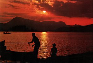 Sunset in Poros,Greece