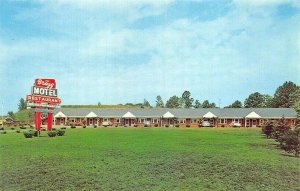 Upper Marlboro MD The Bragg Motel Restaurant Postcard