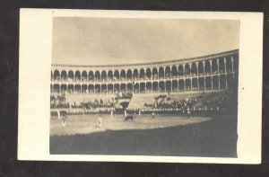 RPPC MEXICO CITY MEXICO BULLFITHT STADIUM VINTAGE REAL PHOTO POSTCARD