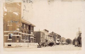 WINDSOR ONTARIO CANADA~MAIN STREET~1929 OR 1939 REAL PHOTO POSTCARD